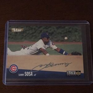 Sammy sosa baseball card